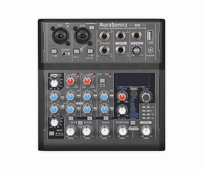 AuraSonics K4 компактный микшерный пульт в Каслях
