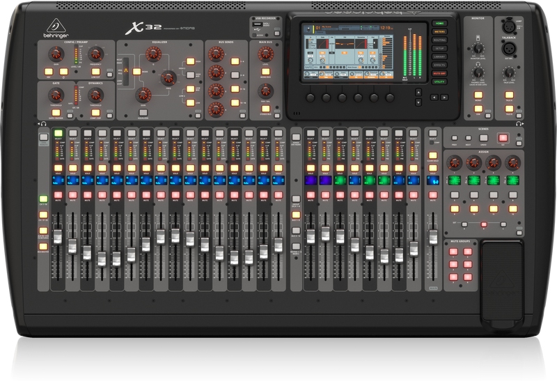 Behringer X32 цифровой микшер в Каслях