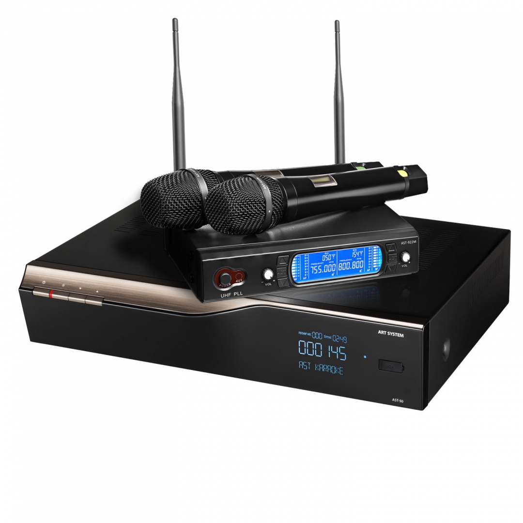 караоке-комплект AST-50 c микрофонами в Каслях