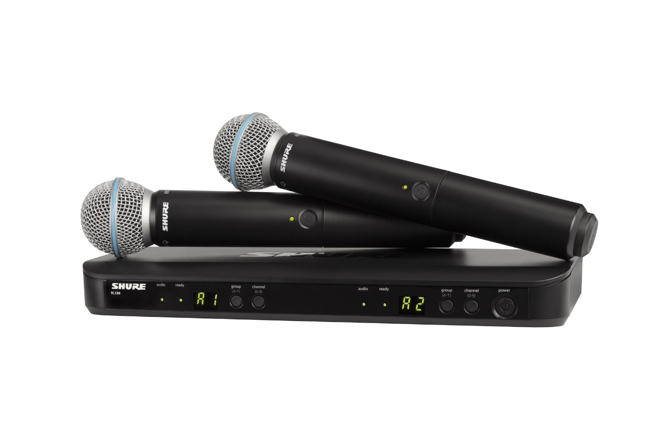 SHURE BLX288E/B58 M17 вокальная радиосистема в Каслях