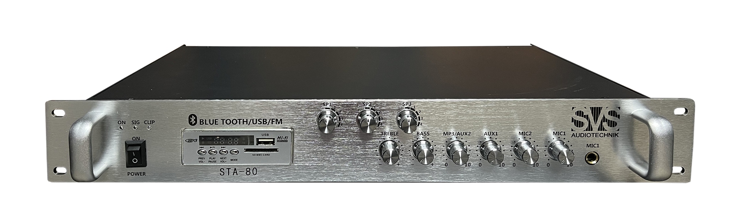 SVS Audiotechnik STA-80 Микшер-усилитель для систем Public Address в Каслях