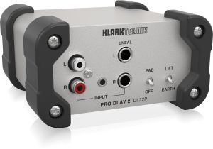 Klark Teknik DI 22P пассивный стерео директ-бокс в Каслях
