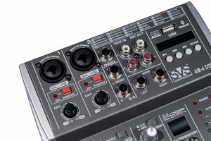 SVS Audiotechnik mixers AM-4 DSP Аналоговый микшерный пульт, 4-канала в Каслях